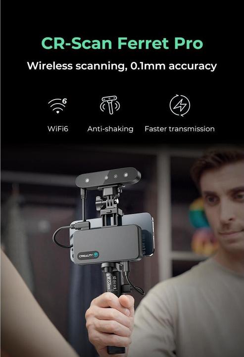 Actual product image Creality CR-Scan Ferret Pro