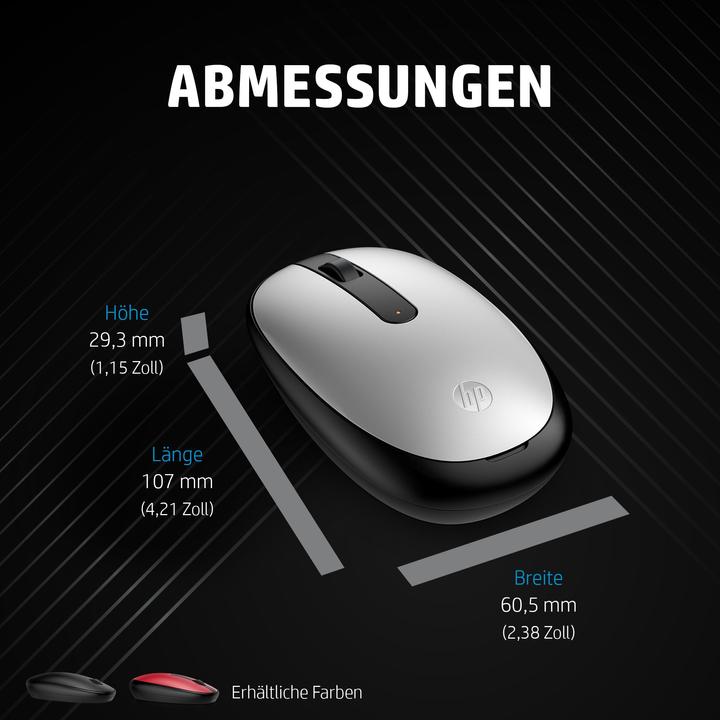 Produktbild HP 240 Bluetooth Mouse White (P) (Kabellos)