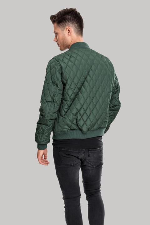 Actual product image Urban Classics Diamond Quilt Nylon Jacket (XL)