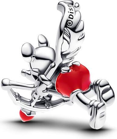 Actual product image Pandora Disney Mickey Mouse Cupid Charm (Sterling silver, Enamel paint)