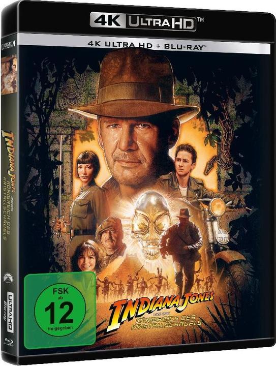 Immagine prodotto Indiana Jones - Il regno del teschio di cristallo - 4K (Blu-ray, 2008, Tedesco)