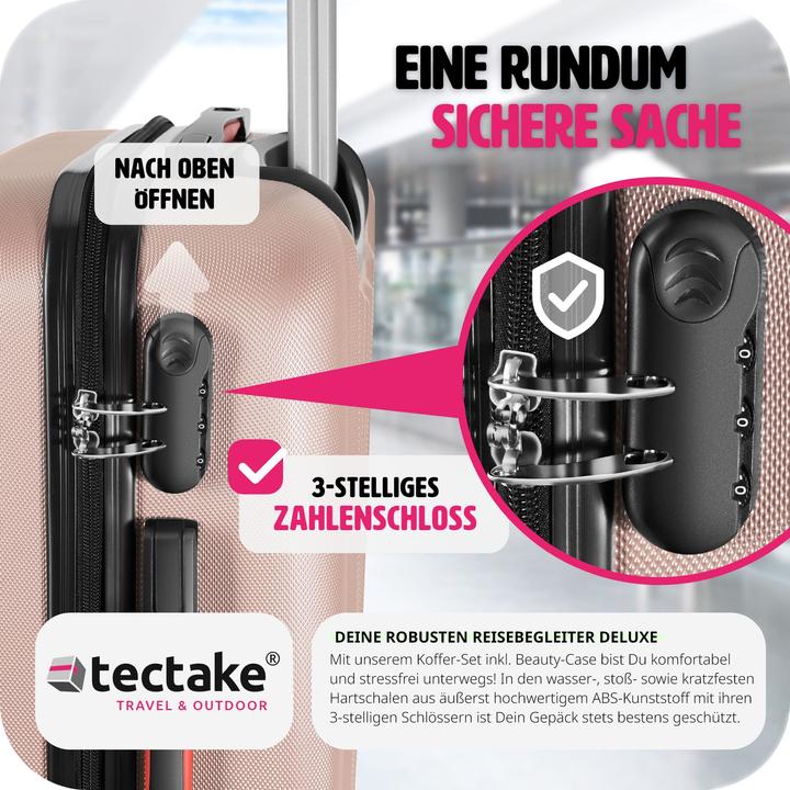 Produktbild tectake Hartschalenkoffer (90 l, M (50 - 90l))
