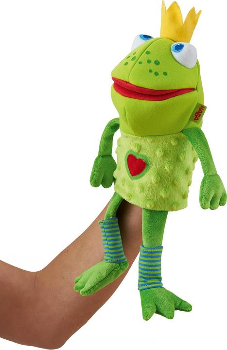 Image du produit Haba Le roi des grenouilles, marionnette à main