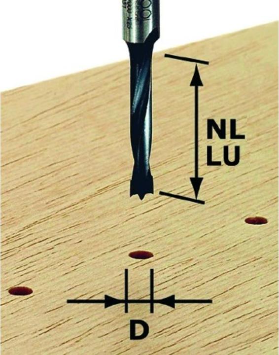 Actual product image Stern Dowel Drill (8 mm)