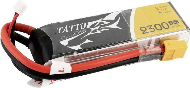 Actual product image Tattu RC Battery LiPo 2300 mAh 11.1 V 45C (11.10 V, 2300 mAh)