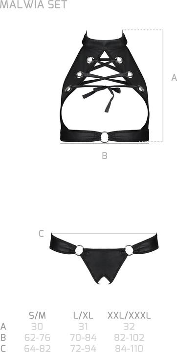 Produktbild Passion BH-Set "Malwia" (L, XL)
