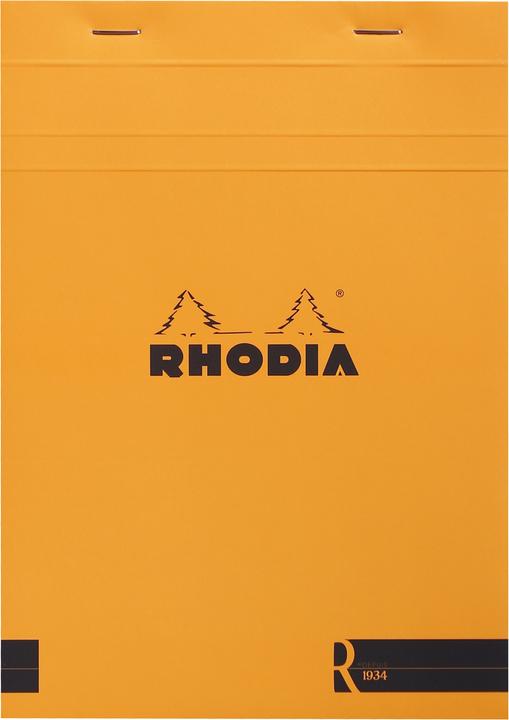 Actual product image Rhodia Writing pad (A5, Plain, Hardcover)