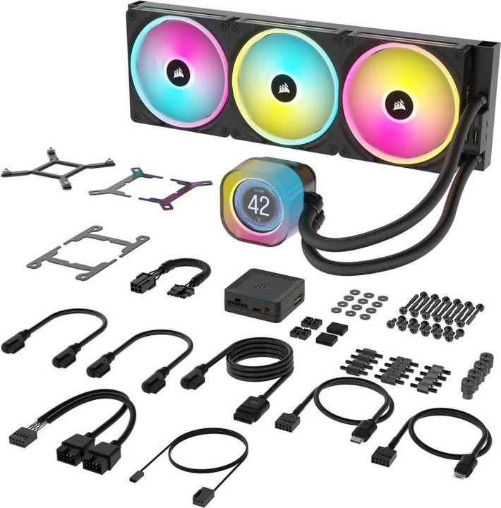 Actual product image Corsair iCUE Link H170i LCD