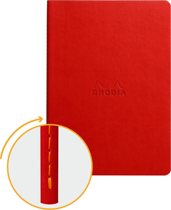 Image du produit Rhodia Carnets et cahiers Rhodiarama (A5, À rayures, Couverture rigide)