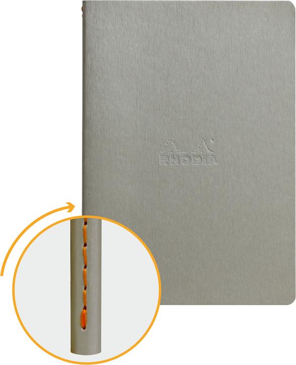 Image du produit Rhodia Carnets et cahiers Rhodiarama (A5, À rayures, Couverture rigide)
