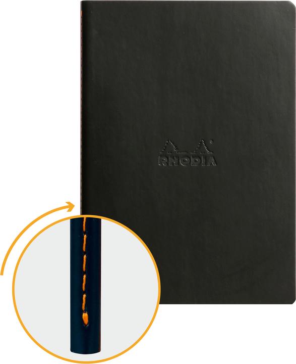 Actual product image Rhodia Notebooks and notebooks Rho (A5, Checked, Hardcover)