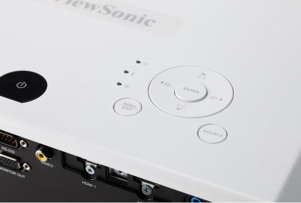 Actual product image Viewsonic LS700HD DLP projector (Full HD, 3500 lm, 1.13 - 1.47:1)