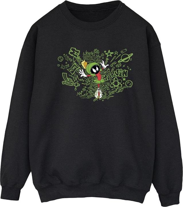 Image du produit Looney Tunes - Sweat ACME DOODLES MARVIN MARTIAN - Femme (S)