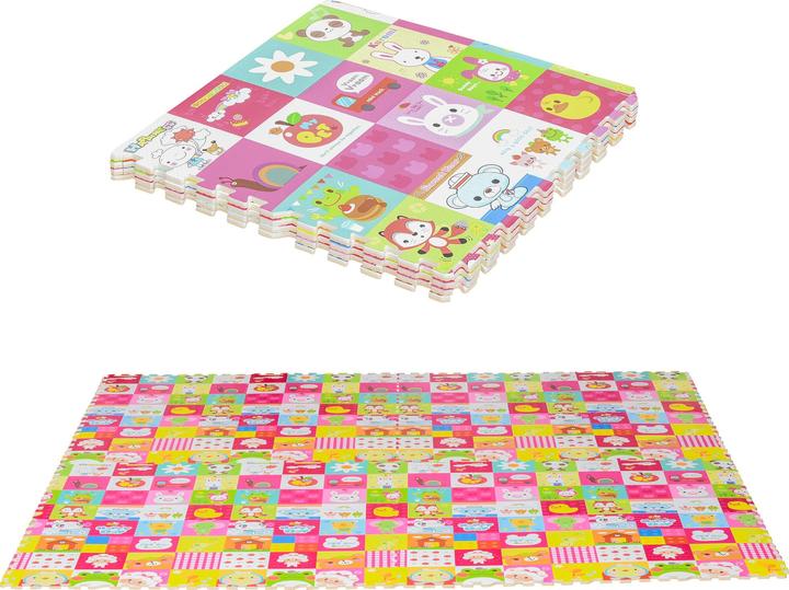 Immagine prodotto Homcom Tappetino per puzzle 16 pezzi (61,5 x 61,5 x 1 cm)
