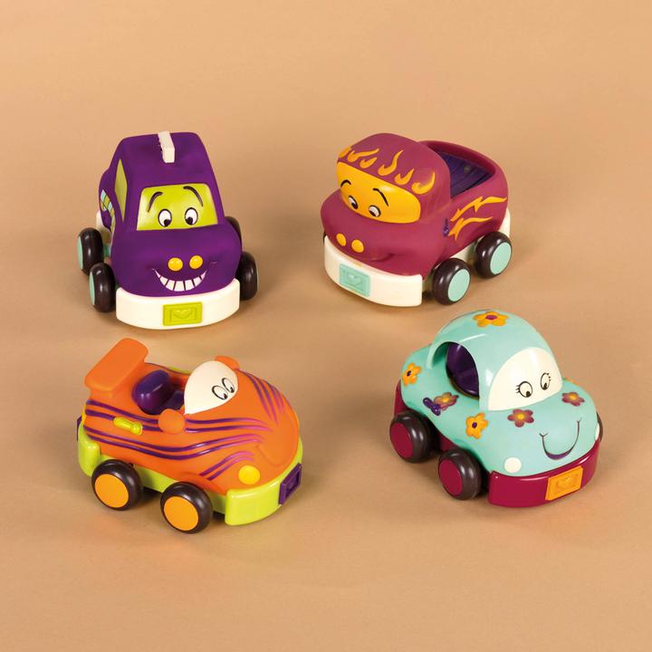 Actual product image B.toys B. Wheeee-ls Wind-up Vehicles NEW