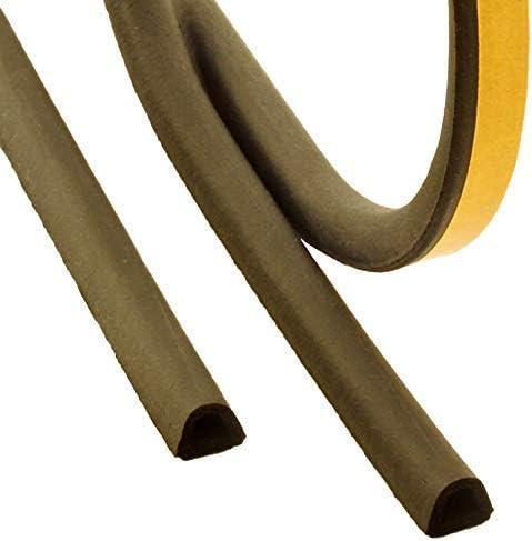 Produktbild Stomil Sanok 1m D 9mm x 7,5mm schwarz Fensterdichtung Türdichtung EPDM