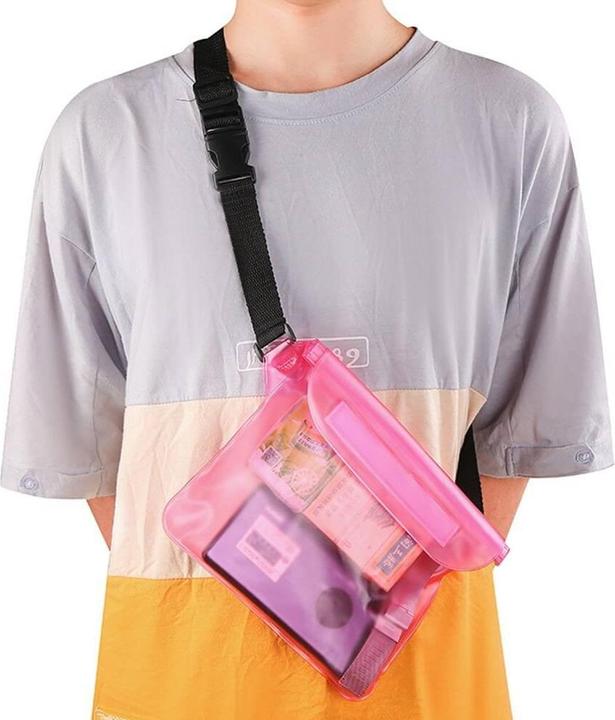 Image du produit Cover-Discount Sac étanche Dry Bag pour appareil mobile et petits articles jaune