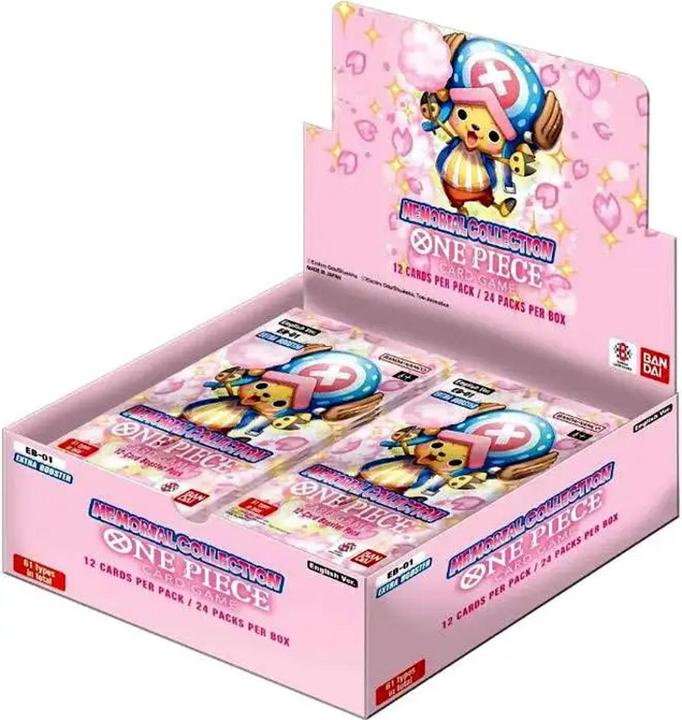 Immagine prodotto One Piece Collezione Memorial EB-01 Espositore Extra Booster - Gioco di Carte - IT (Inglese, Display del booster)