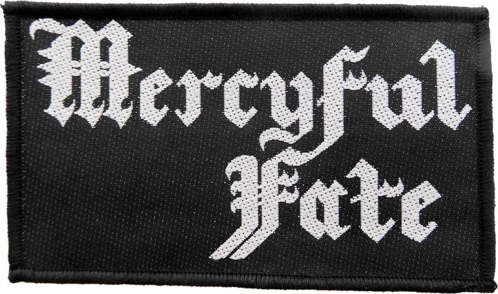 Actual product image Mercyful Fate Logo Standard Patch (1 x)