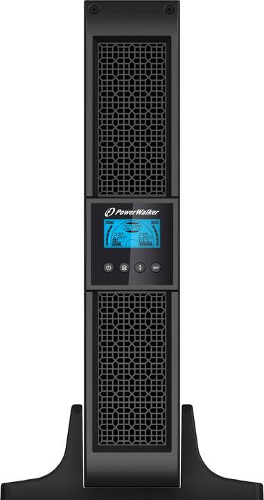 Actual product image Powerwalker VI 2000 RT HID 2000VA 1800W Line-Interactive UPS Tower/Rack AVR LCD Pure Sine Wave SNMP Slot (2000 VA, 1800 W, Line-interactive UPS)