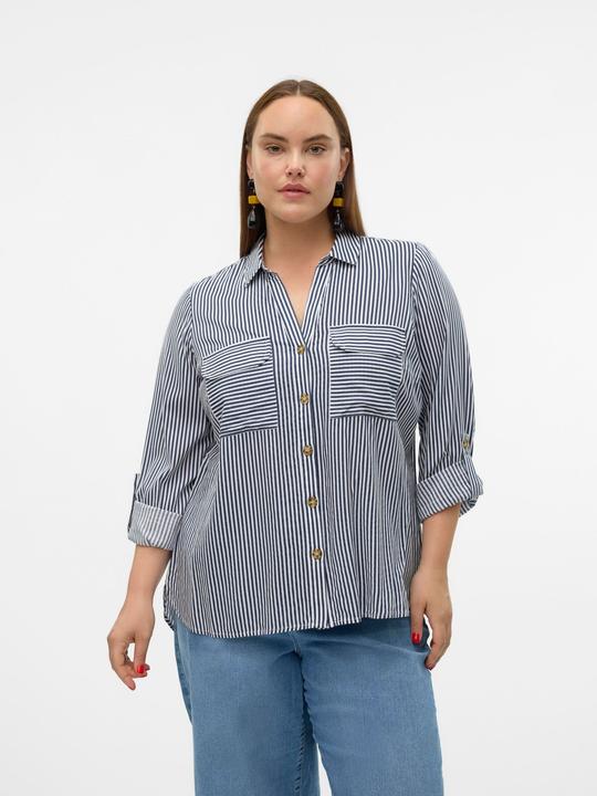 Image du produit Vero Moda Coupe normale Col chemise Manches courbes avec enveloppe Chemise (52)