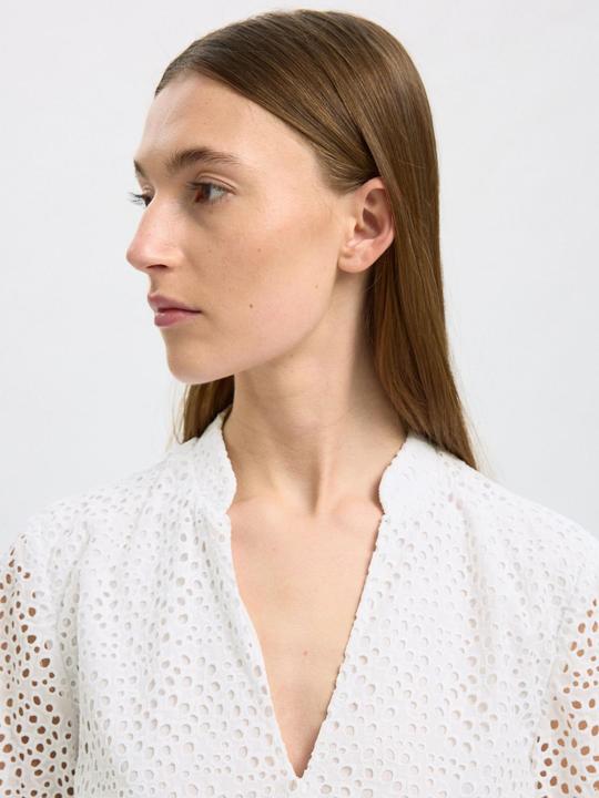 Actual product image Selected Femme Broderie Anglaise Minikleid (40)