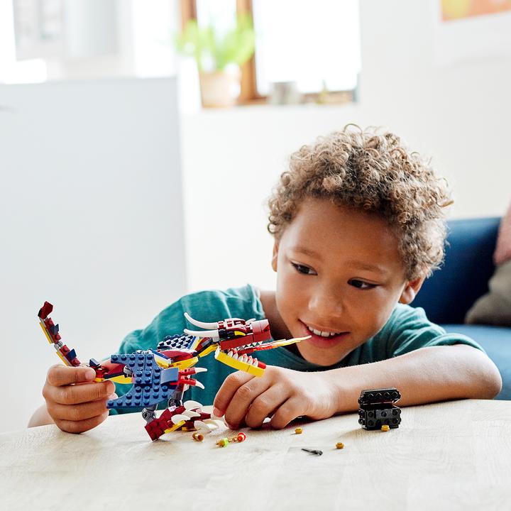 Actual product image LEGO Fire Dragon (31102, LEGO Creator 3-in-1)