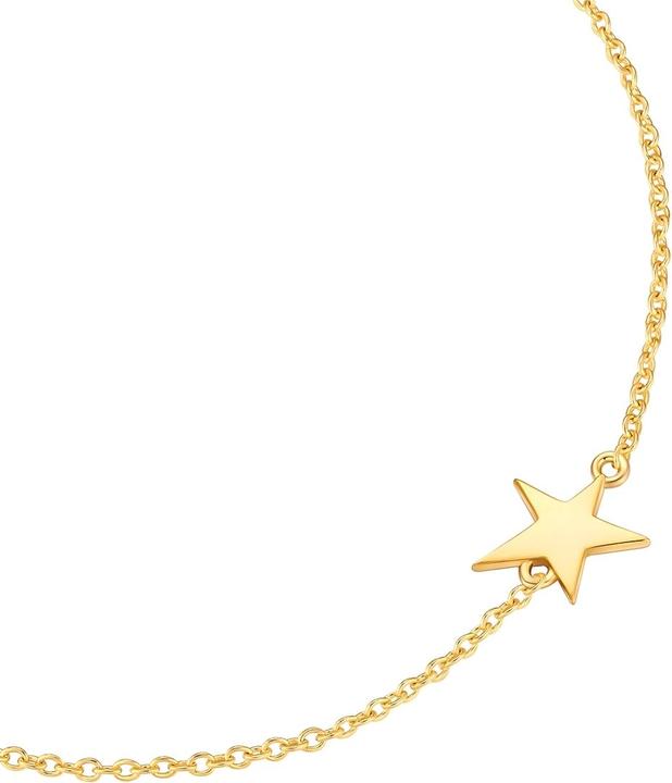 Image du produit Glanzstücke München Bracelet femme étoile argent sterling - 34454 (17 cm, Argent Sterling)