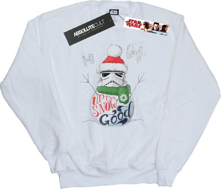 Star Wars Stormtrooper Up To Snow Good Sweatshirt (M)