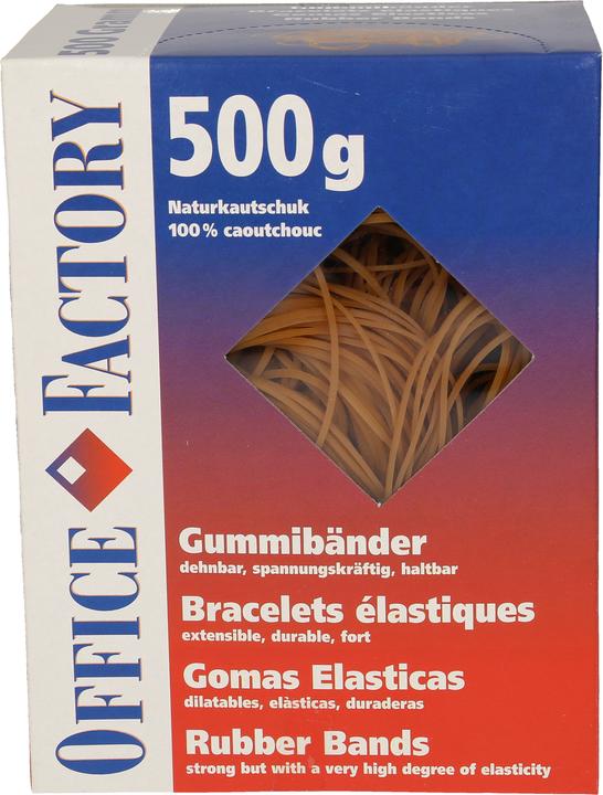 Produktbild smart Gummibaender 100 x 1.3mm 500gr. (100 Stk.)