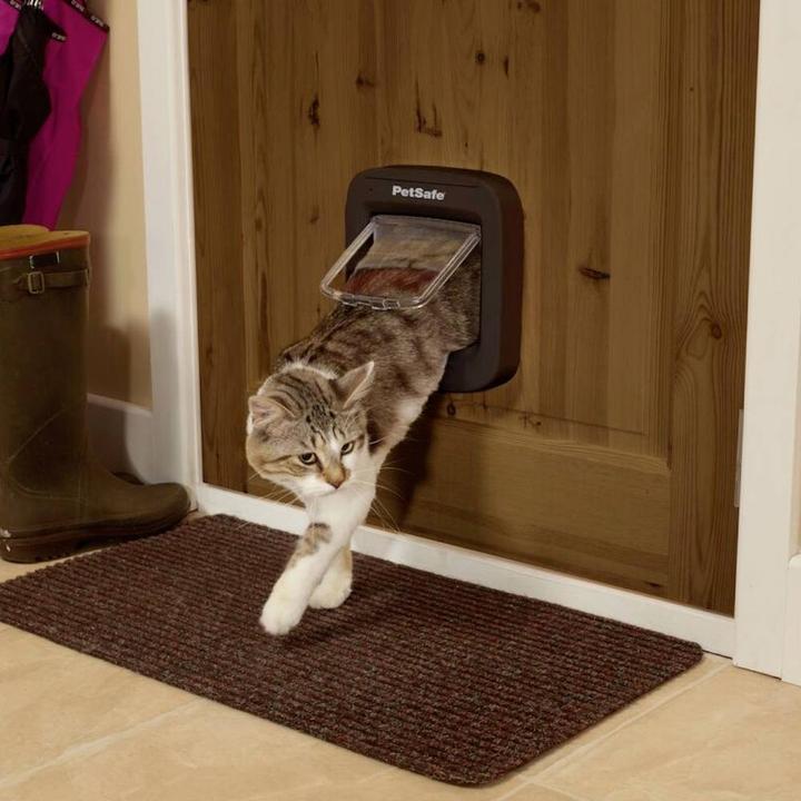Produktbild PetSafe Microchip Cat Flap - Braun (Mikrochip Katzenklappe)