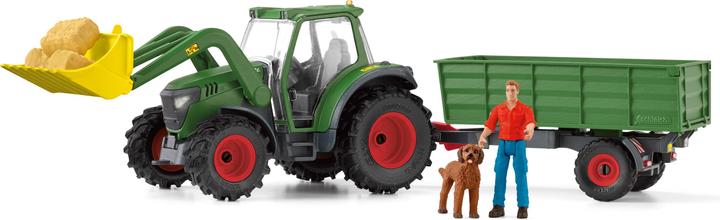 Schleich Tracteur avec remorque