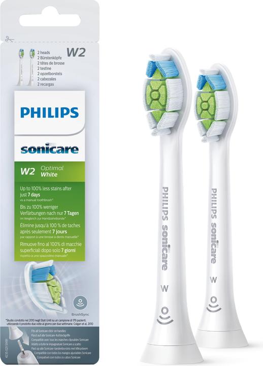 Image du produit Philips Sonicare W2 Blanc optimal (2 x)