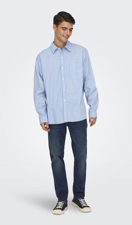 Actual product image Only & Sons ONSBARRET Popelin Hemd Popelin Hemd (XL)