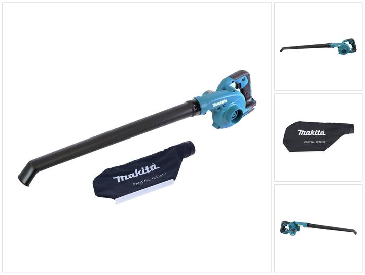 Makita DUB 186 Z Akku Gebläse Laubbläser 18 V + Fangsack - ohne Akku, ohne Ladegerät (Oplaadbare batterij, Bladblazer)