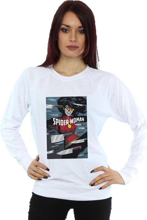 Produktbild SpiderWoman Cover Sweatshirt (M)