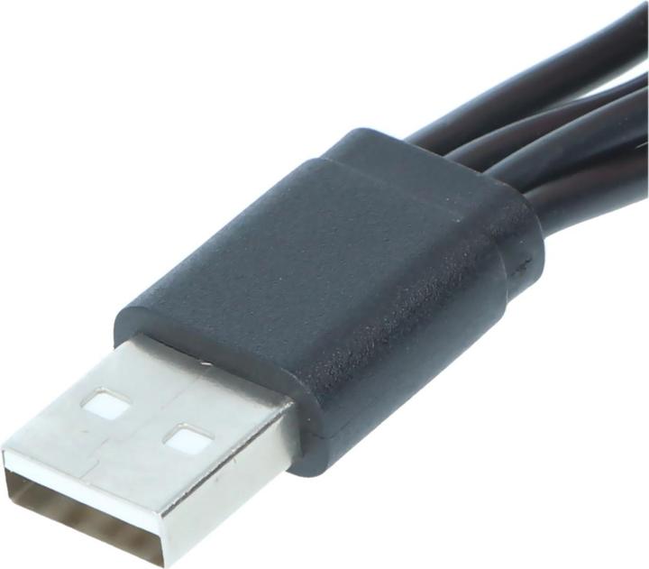 Produktbild Keeppower USB-Verteiler Typ-A auf 4 x Micro USB Länge: 0,2 m bis 2,1A (0.20 m, USB 2.0)