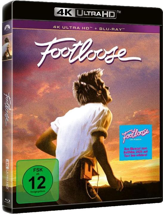 Image du produit Footloose - 4K (Blu-ray, 1984, Anglais, Français, Italien)