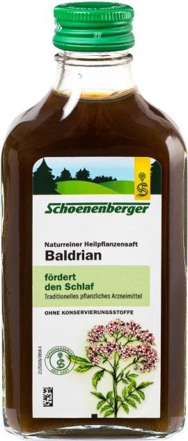 Produktbild Schönenberger naturreiner Heilpflanzensaft Baldrian fördert den Schlaf, 200 ml Lösung