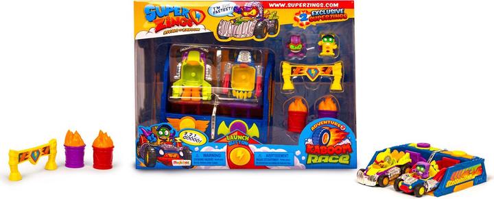 Actual product image Magic Box SuperZings Playset: Adventure 2 - Kaboom Race