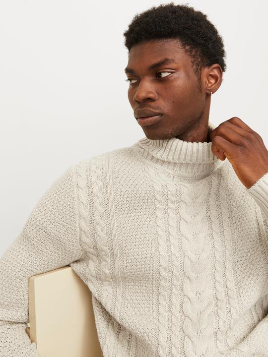 Produktbild Jack & Jones Einfarbig Rollkragenpullover Rollkragenpullover (XXL)