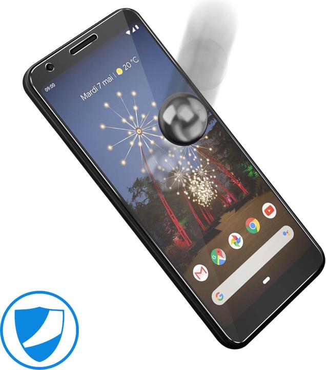 Image du produit Avizar Film clair comme du cristal, protection d'écran en verre (1 pièce(s), Google Pixel 3a)