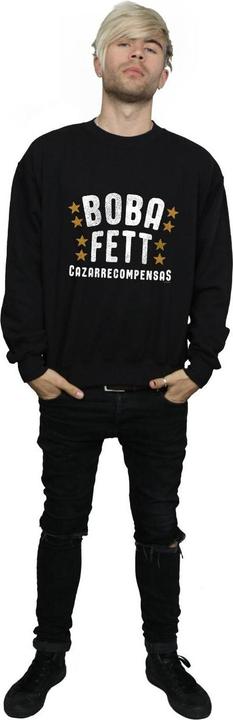 Actual product image Star Wars Mens Boba Fett Legends Tribute Sweatshirt (XXL)