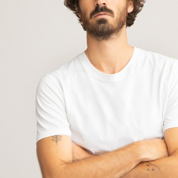 Produktbild La Redoute Collections T-Shirt mit Rundhalsausschnitt (S)