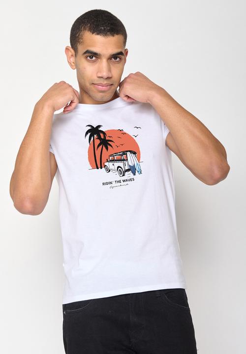 Image du produit Greenbomb Nature Car Surf Guide T-Shirt (XL)