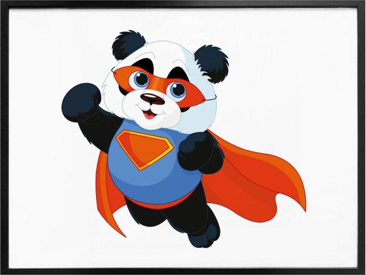 Actual product image Trenddeko Super Panda (120 x 100 cm)