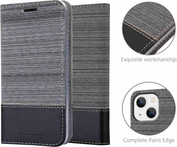 Produktbild Cadorabo Hülle für Apple iPhone 14 im Jeans Book Style (Apple iPhone 14)