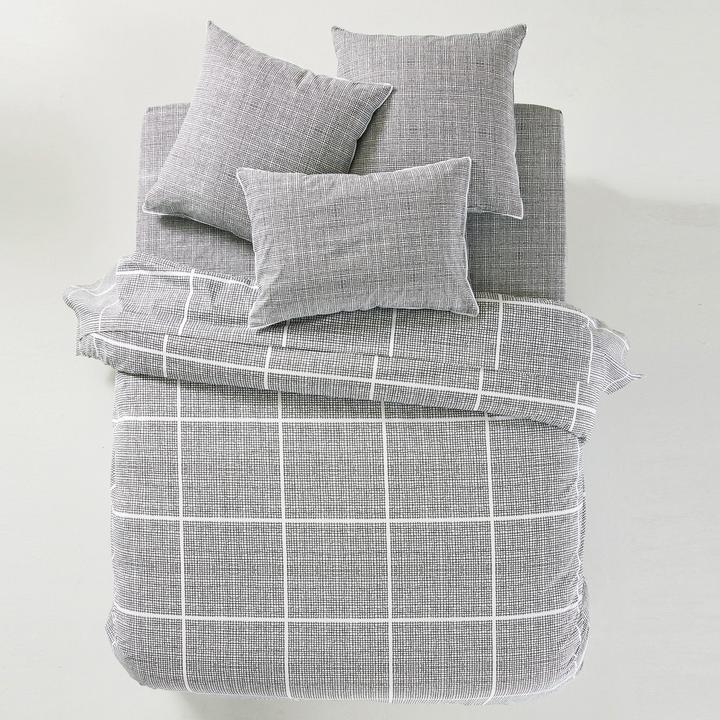 Produktbild La Redoute Interieurs Etamine Carreau (Duvetbezug, 240 x 220 cm)