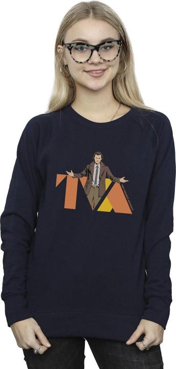 Actual product image Womens/Ladies Loki TVA Pose Sweatshirt (3XL)