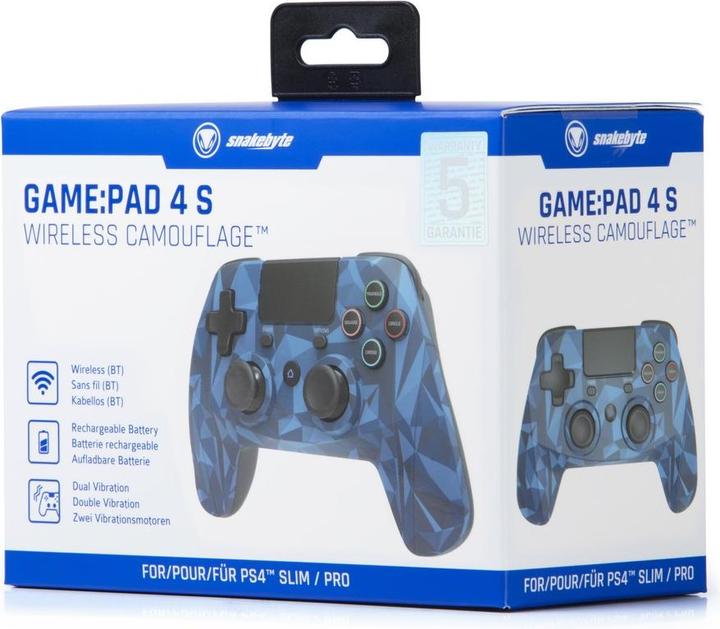 Actual product image Snakebyte GAME:PAD 4 S (PS4)